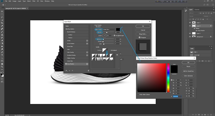 after effects soft drop shadow